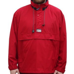 Red Windbreaker Jacket